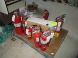 Pallet of Fire Extingushers