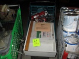 Shopping cart W/ Fire Ext & Infection control kit