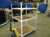 Heavy Duty Metal Rack on Pallet