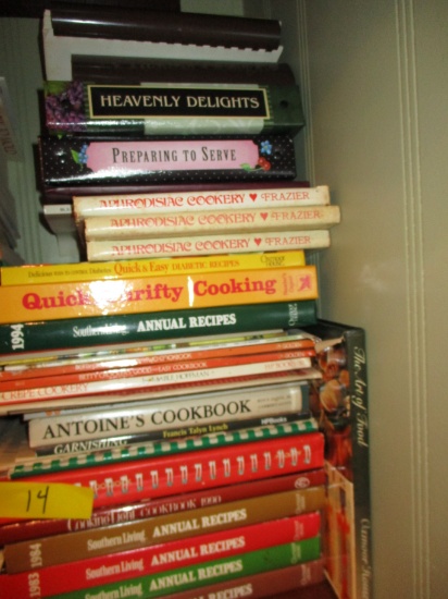 Stack of Cook Books