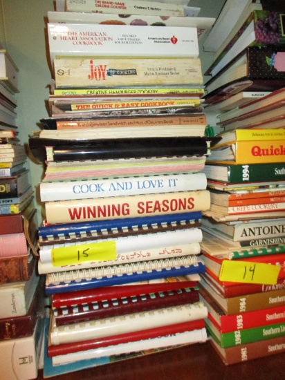 Stack of Cook Books