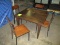 old Table with 4 Chairs