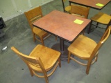 Table with 3 Chairs