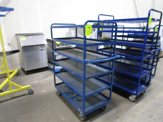 Multi Level Shelf On Castors