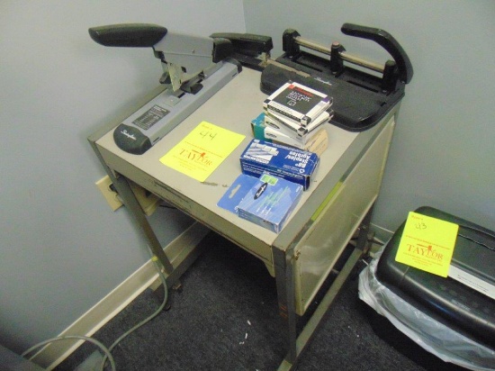 Stand And Staplers