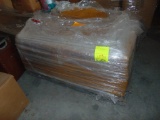 Pallet Of Rust Split Cow Leather