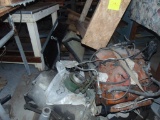 Motor And Parts On Pallet