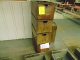 4 Box Totes With Glove Parts