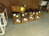 Box Totes With Partial Gloves