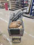 Cart Of Misc Baskets