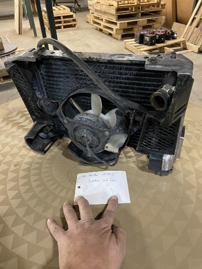 1982 Honda Magna Radiator & Fan Assembly