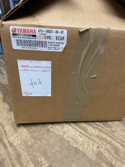 Yamaha GYTR Plastic Footwell Extensions Raptor 700 YFZ450 OEM ATV-1AS57-00-01