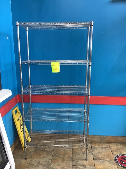 5 Shelf Metal Unit