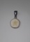 Marked Sterling Silver Pendant With Sand Dollar