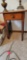 Vintage Walnut Bobbin Spool Leg Night Stand