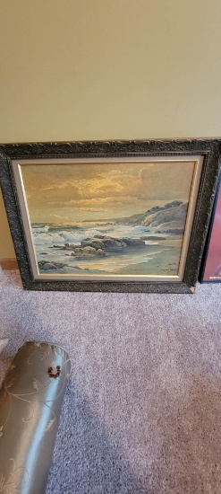 Robert Wood Sunset Shore Seascape Beach