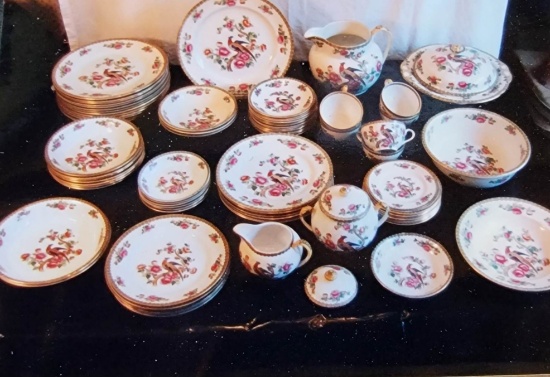 Antique Wheildon Ware Pheasant's