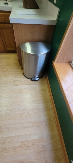Stainless Steel Step Trash Can