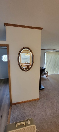Oval Wall Mirror