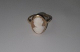 10KT Gold Cameo Ring