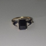 10KT Gold Ring With Possible Sapphires