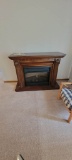 Solid Oak Electric Fire Place