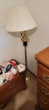 Vintage Black & Brass Lamp