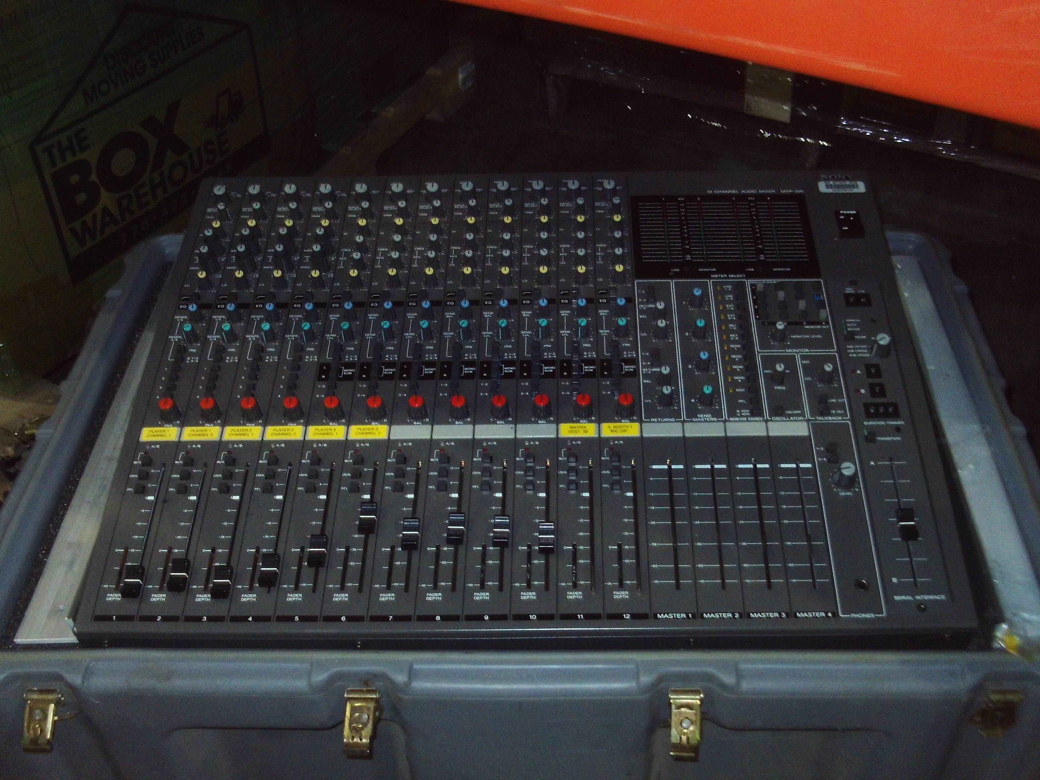 SONY MXP-S390R AUDIO MIXER 送料込み SONY MXP-S390R AUDIO MIXER 送料込み 【公式通販】