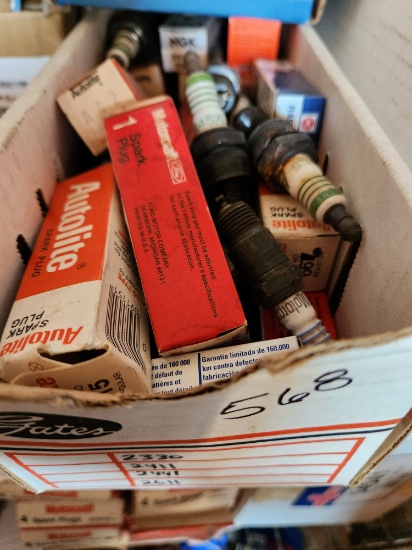 Assorted Box of Spark Plugs
