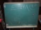 Children's chalkboard and storage