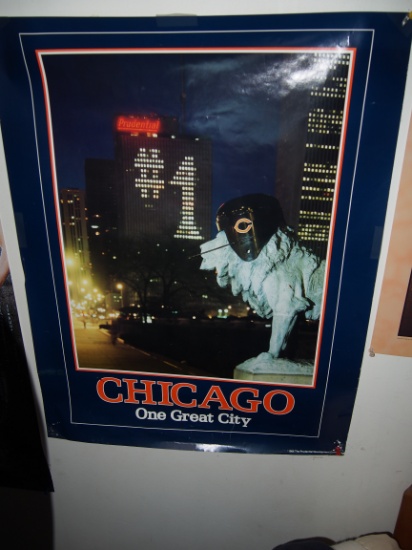 Chicago Bears poster