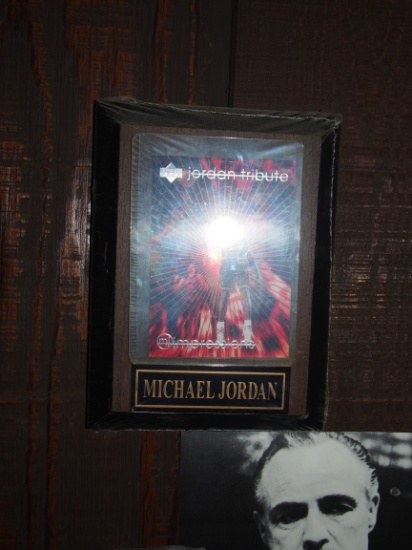 Michael Jordan tribute card
