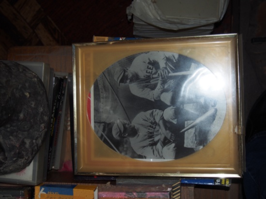 Babe Ruth framed picture
