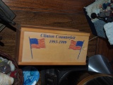 Clinton Counterfeit wood box
