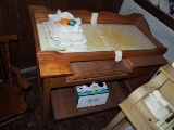 Antique changing table