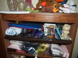Contents of shelf - miscellaneous