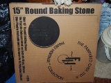 The Pampered Chef 15 inch round baking stone
