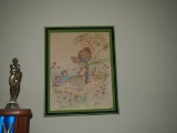 Precious Moments framed picture