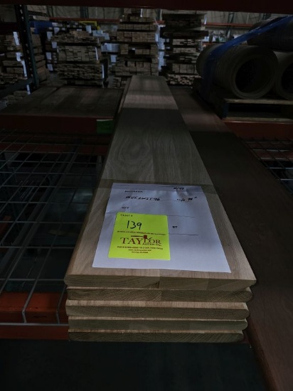 96" White Oak Stair Tread