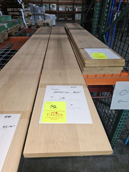 120" Red Oak Stair Tread