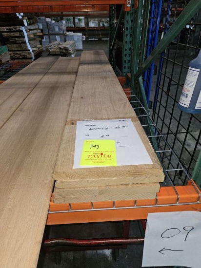 96" Red Oak Stair Tread