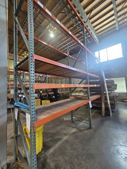 3 Section Industrial Pallet Racking