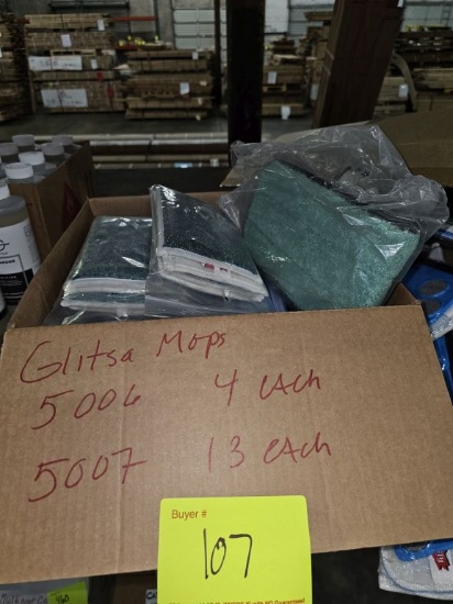 Assorted Glitza Mop Heads ***Sold By the SF Times the Money***