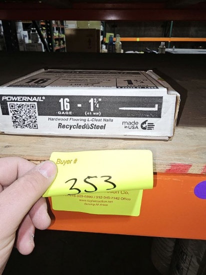 1 3/4" 16ga Powernail L-cleat