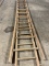 Osha Approved Type Ii Wooden Extention Ladder 11ft