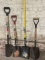 Assorted Set Of 4 Shovels