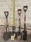 Assorted Set Of 4 Shovels