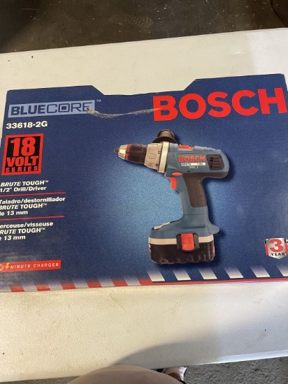 New Bosch Blue Core 18volt 1/2" Drill/driver