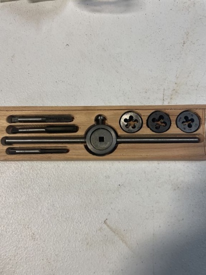 8pc Tungsten Steel Tap & Die Set #5830
