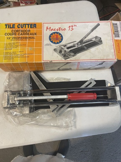 Maestro 13" Professional Dual Bar Tile Cutter
